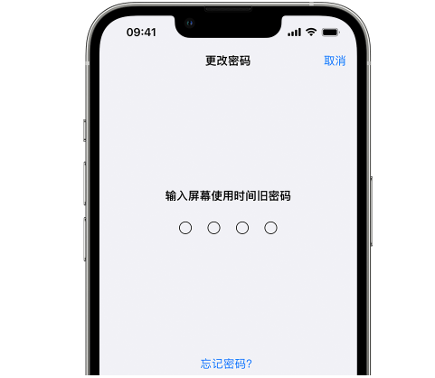 中堂镇iPhone屏幕维修分享iPhone屏幕使用时间密码忘记了怎么办 