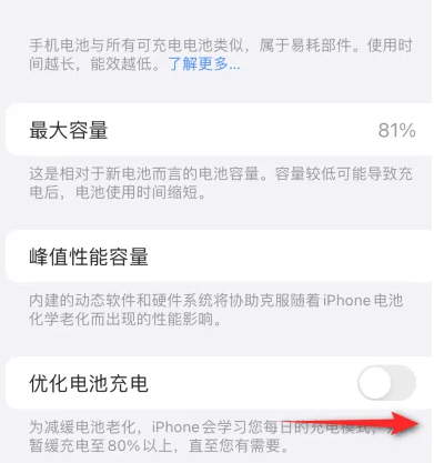 中堂镇苹果15维修分享iPhone15充电到80%就充不进电了怎么办 