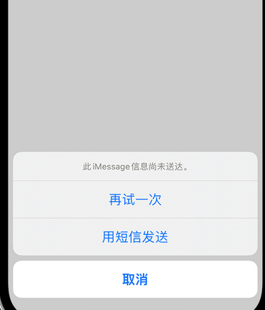 中堂镇apple维修iPhone上无法正常发送iMessage信息