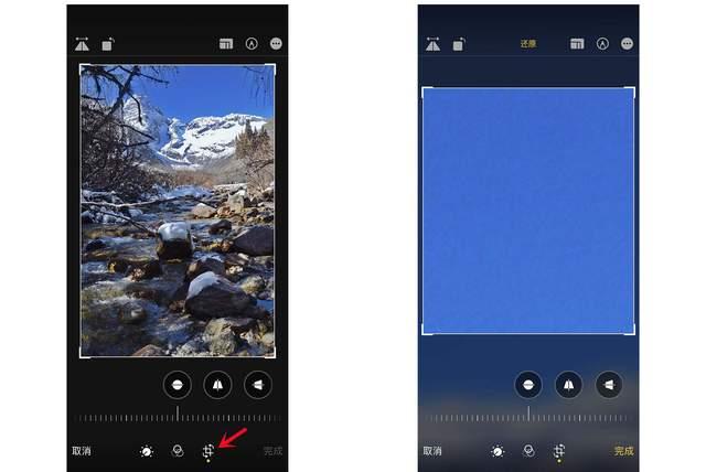中堂镇苹果手机维修分享iPhone手机如何使用裁剪功能隐藏照片 